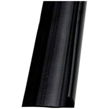 PVC grīdlīste, melna, 32x2,5mm, 2,5m (50m)
