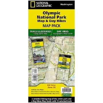 Olympic Day Hikes & National Park [Map Pack Bundle