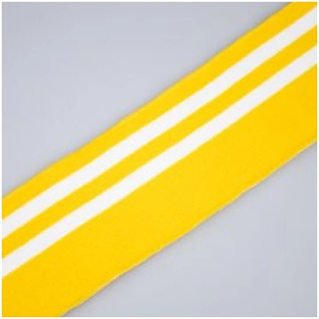 Elastīga trikotāžas lente aprocēm 6 cm / Dzeltens