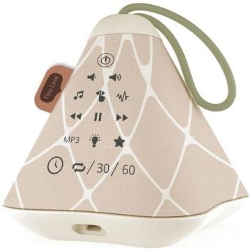 Nakts lampa Tiny Love Boho Chic, balts krās./bēša 