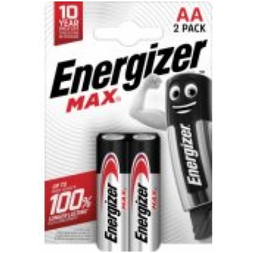 Energizer Max AA 2-pack Baterijas 118 891-ENERGIZE