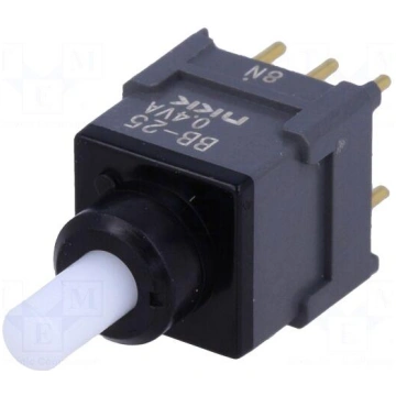 Switch: push-button | Pos: 2 | DPDT | 0.01A/28VAC 