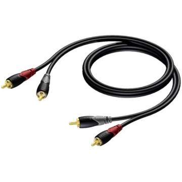 Kabelis 2X RCA/RCA vīriešu - 2X RCA/RCA vīriešu 1,
