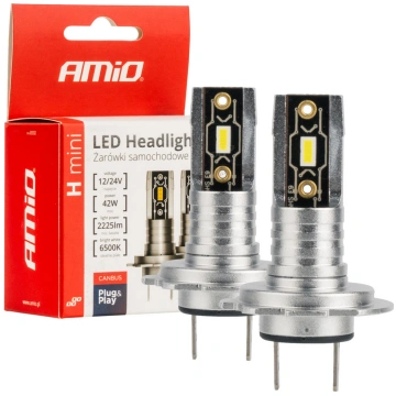 LED priekšējo lukturu spuldzes H-mini sērija H7/H1
