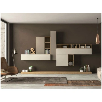 Parete attrezzata componibile SLIM 104 By Dall&apo