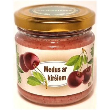 Medus ar ķiršiem 230g LIO