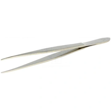 Tweezers | Tweezers len: 120mm | Blades: straight,