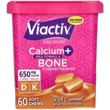 Viactiv, Calcium + Bone Strengthening, Max Formula