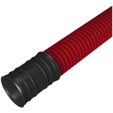 Evopipes gofrēta dubultsienu caurule D=110mm 750N 