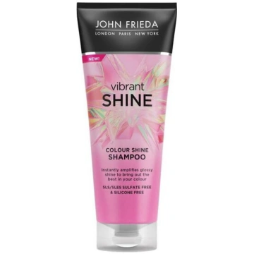 Spīdumu piešķirošs šampūns John Frieda Vibrant Col