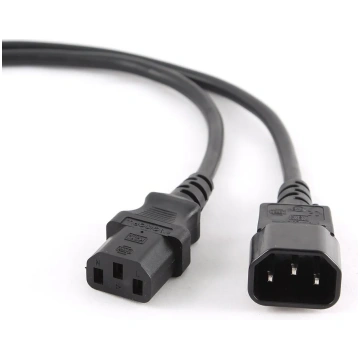 Gembird PC-189 power cable Black C14 coupler