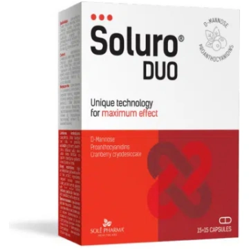 Soluro DUO, 15+15 kapsulas Sole Pharma