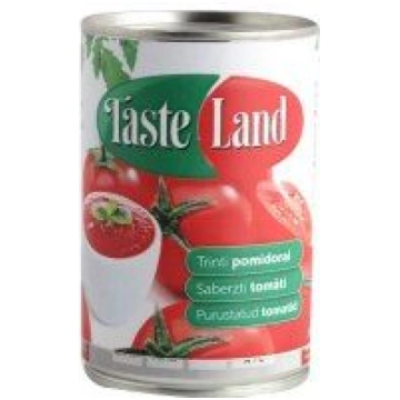 Tomāti TASTE LAND sasmalcināti , 400g (450-08085)