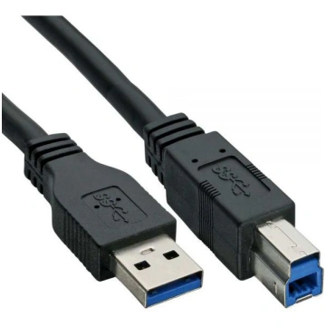 Kabelis Usb Inline Usb-a - Usb-b 1.5 M Melns (3531