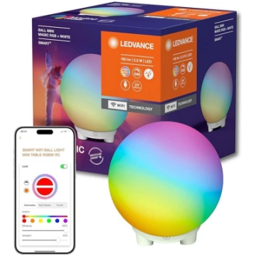 LEDVANCE Smart+ WiFi bumbiņgaismas un galda lampa,