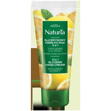 Glicerīna roku krēms Joanna Naturia Lemon, 100 ml