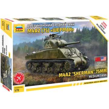 M4A2 "Sherman" 75mm Medium Tank Zvezda