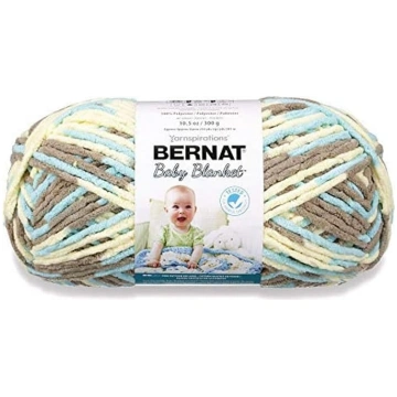 BERNAT bērnu sega no „Big Ball“ dzijas – „Beach Ba