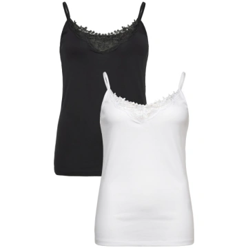 ONLY Carmakoma - Carlulu Lace Singlet 2Pack Cs Jrs