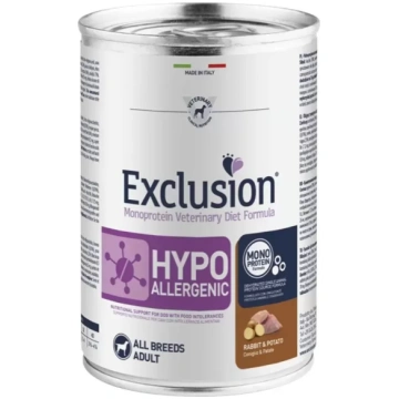 EXCLUSION Hypoallergenic ar truša gaļu un kartupeļ