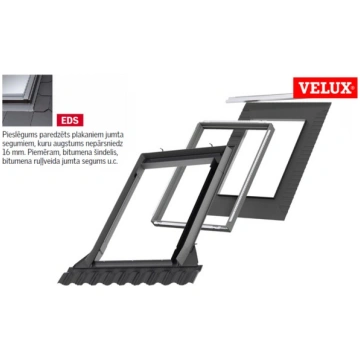 VELUX Jumta Loga Pieslēgums EDS 2000 ar BDX CK04, 