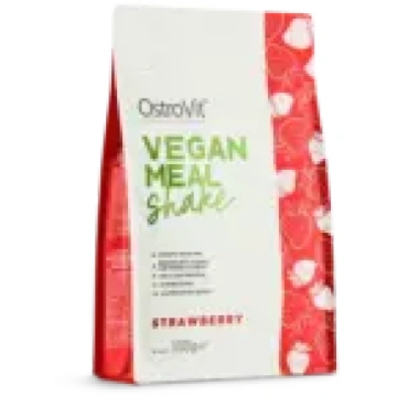 Vegan MEAL Shake (1kg) - Strawberry, 1kg Ostrovit