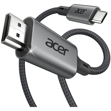 acer USB C- HDMI kabelis 4K @ 60Hz, Thunderbolt 3/