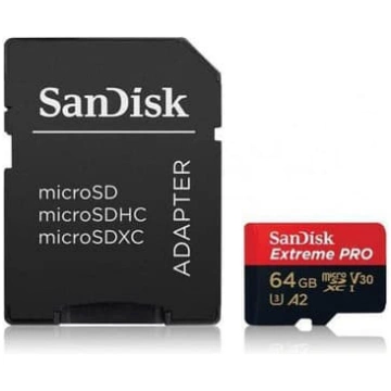 Sandisk microSDXC 64GB Extreme Pro 200/90 MB/s