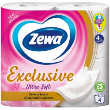Tualetes papīrs Zewa Exclusive Ultra Soft