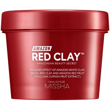 Missha Amazon sarkano mālu poru maska, 110 ml