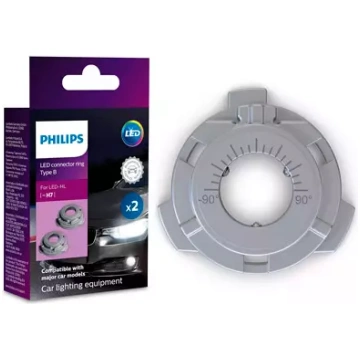 Adapteru pāris H7 LED spuldzēm, tips B PHILIPS