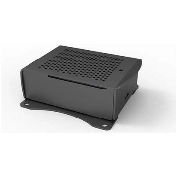 Pi Raspberry Pi 4B 01B Aluminium Case Blackschwarz