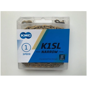 KMC K1SL NARROW TI-N GOLD X 100L