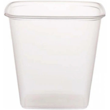 Plastmasas iepakojums ar vāku Vienreizlietojamie s