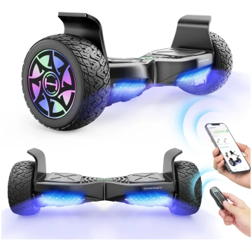 H8 8.5" Off Road Hoverboard with Bluetooth Music a