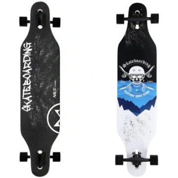 Nils Extreme LONGBOARD SKELL WOOD SKATE 1213302