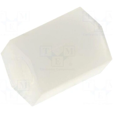 Screwed spacer sleeve | hexagonal | polyamide | M2