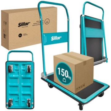 Transportēšanas ratiņi salokāmi līdz 150 KG Robust