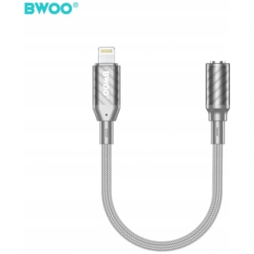 Somostel BWOO BZ66 adapter Lightning - jack 3.5mm 