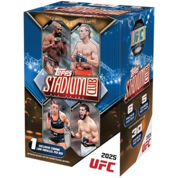 2025 Topps Stadium Club, UFC, rūpnīcas iesaiņojums