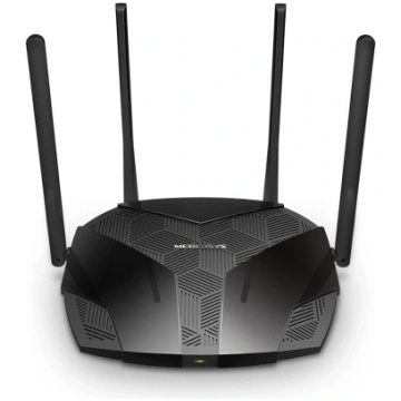 Mercusys MR80X Dual-Band Wi-Fi 6 Router Black