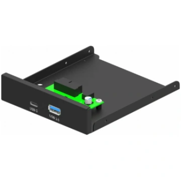 Adapteris Gembird Internal 3.5 Front PC Panel USB 