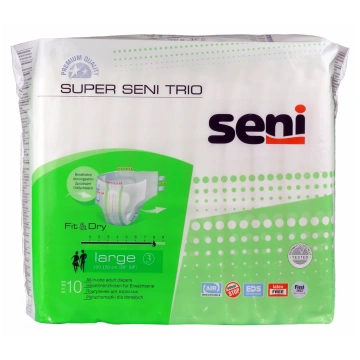 SENI Trio Super Large autiņbiksītes, 10 gab