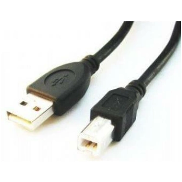 Gembird kabelis USB 2.0 A-B 1.8m, zelta kontakti, 