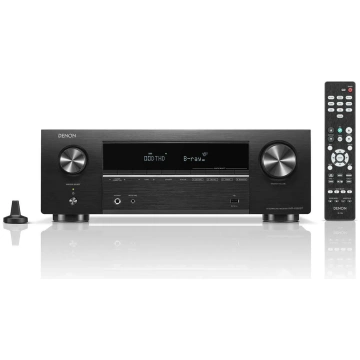 DENON AVR-X580BT BLACK AV RESĪVERIS / PASTIPRINĀTĀ