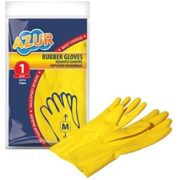 Cimdi gumijas Azur M (12) 5006008 (5903355006008) 