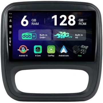 [6G+128G | Iebūvēts DAB+ 4G] - MSD Auto Radio Rena