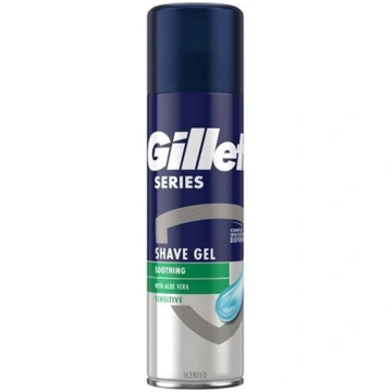 Gillette skūšanās gels jūtīgai ādai Aloe Vera 200m