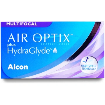 AIR OPTIX plus HydraGlyde Multifocal (6 lēcas)