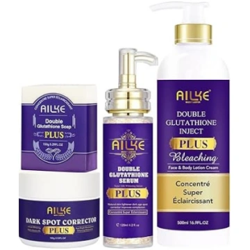 AILKE Double Glutathione Whitening Plus Skin Care 